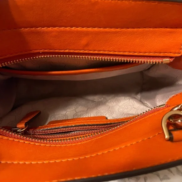 Michael Kors Burnt Orange Crossbody Bag - Picture 4 of 5